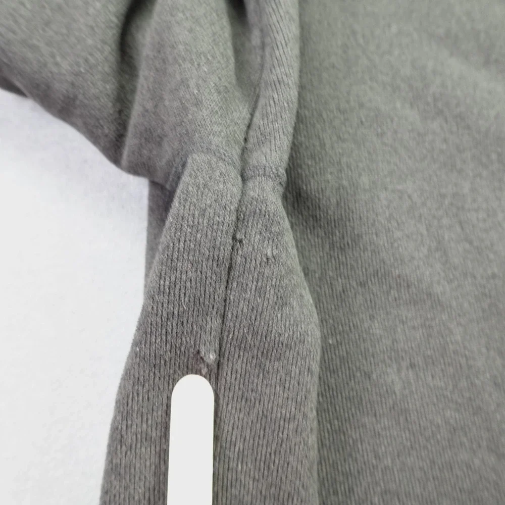 The North Face Sweater Mens Medium Gray Gordon Lyons Outdoor Henley Hoodie